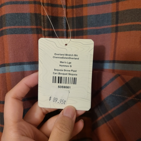 MEC Plaid Button-down Shirt - Picture 3 of 4